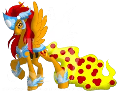 Size: 1024x768 | Tagged: artist:amzythechangeling, atomic freefall, candytail, derpibooru import, oc, original species, pegasus, safe, solo, unofficial characters only, watermark