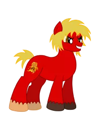 Size: 4000x4805 | Tagged: crossover, ken, ken masters, ponified, safe, street fighter