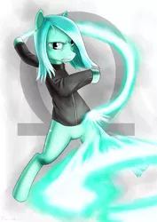 Size: 990x1400 | Tagged: safe, artist:rautakoura, derpibooru import, ponified, pony, bipedal, crossover, remy, solo, street fighter