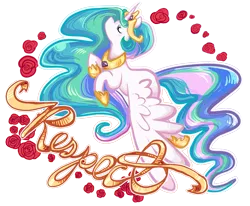 Size: 1000x824 | Tagged: artist:squidbombed, down with molestia, down with molestia drama, drama, eyes closed, mouthpiece, princess celestia, safe, solo, text