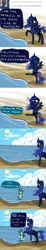 Size: 900x4930 | Tagged: safe, artist:talludde, derpibooru import, princess luna, pony, ask the princess of night, bipedal, comic, ocean, seapony lyra, species swap, tumblr