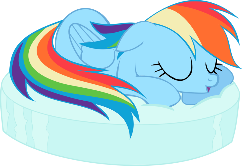 Size: 1908x1314 | Tagged: artist:blueblitzie, derpibooru import, rainbow dash, safe, simple background, sleeping, solo, transparent background, vector