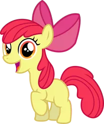 Size: 6987x8371 | Tagged: absurd resolution, .ai available, apple bloom, artist:fureox, derpibooru import, safe, simple background, solo, transparent background, vector