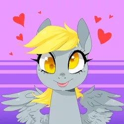 Size: 500x500 | Tagged: safe, artist:xarakayx, derpibooru import, derpy hooves, pegasus, pony, female, mare, solo