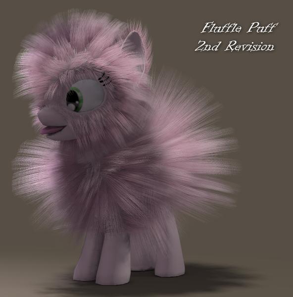 Size: 606x614 | Tagged: 3d, artist:kawa, derpibooru import, oc, oc:fluffle puff, palindrome get, poser, safe, solo, unofficial characters only, wip