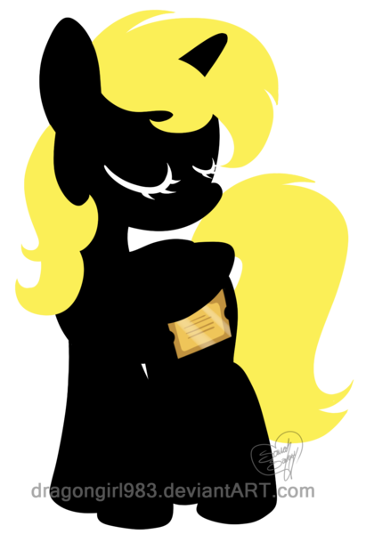 Size: 995x1453 | Tagged: safe, artist:diigii-doll, derpibooru import, oc, oc:ticket, unofficial characters only, alicorn, pony, alicorn oc, silhouette, simple background, solo, transparent background