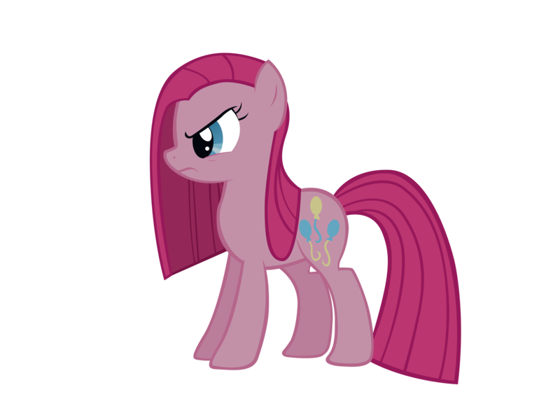 Size: 10000x7500 | Tagged: absurd resolution, angry, artist:alexpony, derpibooru import, party of one, pinkamena diane pie, pinkie pie, .psd available, safe, simple background, solo, transparent background, vector