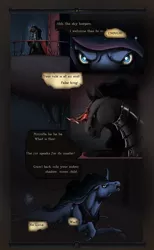 Size: 2520x4092 | Tagged: armor, artist:i-am-knot, comic, derpibooru import, hoers, king sombra, princess luna, realistic, safe