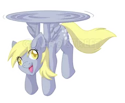 Size: 800x660 | Tagged: safe, artist:nerostreet, derpibooru import, derpy hooves, pegasus, pony, female, helicopter, how, mare, solo, watermark