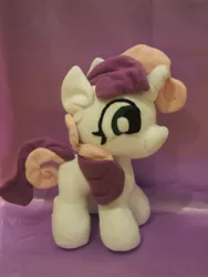 Size: 2136x2848 | Tagged: artist:kittyfoot, derpibooru import, irl, photo, plushie, safe, sweetie belle