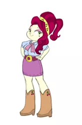 Size: 628x950 | Tagged: safe, artist:carnifex, derpibooru import, cherry jubilee, equestria girls, equestria girls-ified, solo