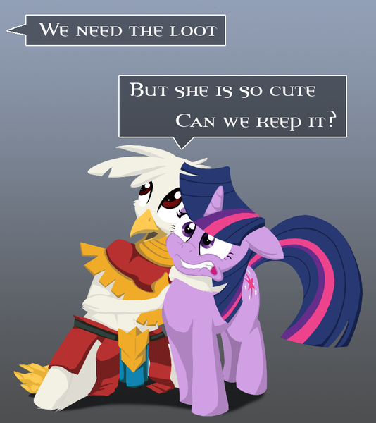 Size: 727x817 | Tagged: artist:dsurion, avian, derpibooru import, hug, oc, safe, starbound, twilight sparkle, want