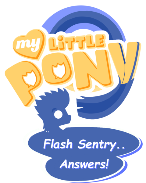 Size: 799x1001 | Tagged: ask flash sentry, derpibooru import, edit, everypony loves flash, flash sentry, logo, logo edit, safe, simple background, transparent background, tumblr