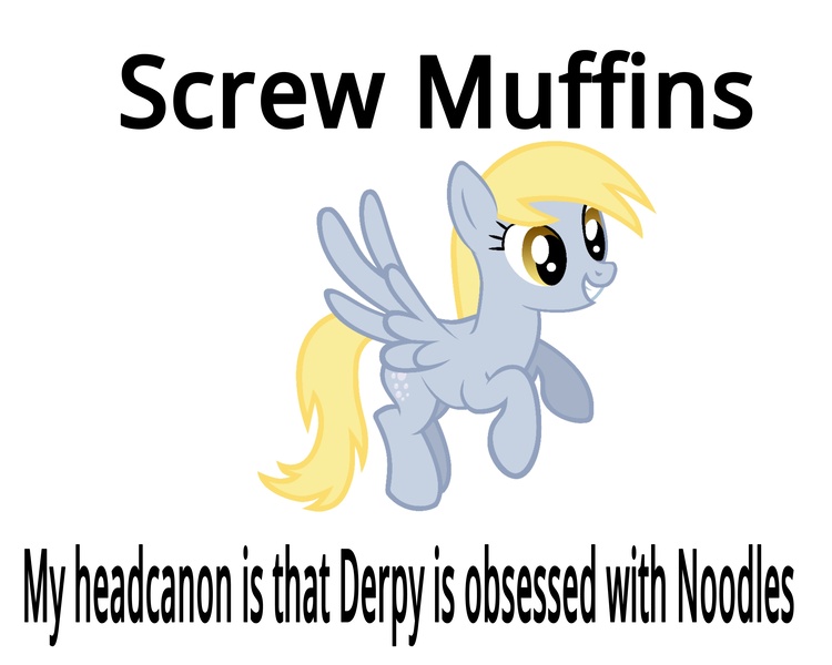 Size: 5000x4000 | Tagged: derpibooru import, derpy hooves, headcanon, noodles, safe, solo, text