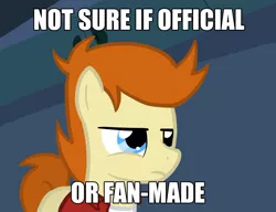 Size: 1280x985 | Tagged: artist:otterlore, derpibooru import, futurama, image macro, meme, philip j. fry, ponified, safe, solo