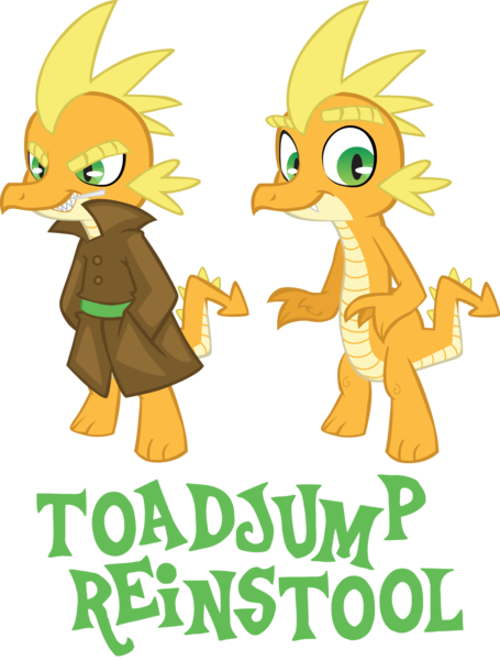 Size: 1502x1982 | Tagged: artist:trotsworth, clothes, derpibooru import, dragon, dragon oc, non-pony oc, oc, safe, simple background, transparent background, trenchcoat, unofficial characters only