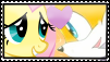 Size: 101x57 | Tagged: artist:tehnotsosupahgirl, crossover, crossover shipping, derpibooru import, deviantart stamp, female, fluttershy, fluttertails, heart, interspecies, love, male, miles "tails" prower, safe, shipping, sonic the hedgehog (series), stamp, straight