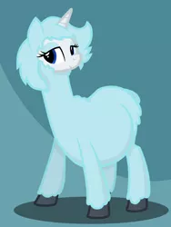 Size: 750x1000 | Tagged: safe, artist:noravoracious, derpibooru import, oc, unofficial characters only, alpaca, pony, unicorn, solo