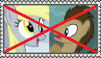 Size: 113x65 | Tagged: safe, artist:fairykitties22, derpibooru import, derpy hooves, doctor whooves, time turner, pegasus, pony, anti-shipping, background pony strikes again, deviantart stamp, doctorderpy, female, male, mare, shipping, shit stirring, stamp, straight, troll