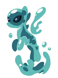 Size: 4500x6000 | Tagged: safe, artist:csillaghullo, derpibooru import, oc, unofficial characters only, elemental, original species, pegasus, pony, water elemental, water pony, absurd resolution, alight, crossover, solo, water