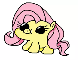 Size: 438x340 | Tagged: artist:jazo123, baby, derpibooru import, filly, fluttershy, safe, solo