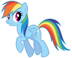 Size: 918x742 | Tagged: safe, artist:anxet, derpibooru import, rainbow dash, looking back, simple background, solo, svg, transparent background, trotting, vector