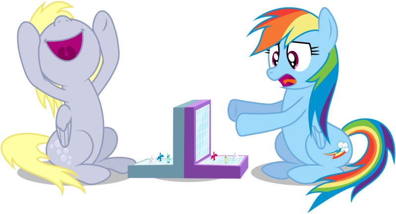 Size: 2000x1082 | Tagged: safe, artist:masem, derpibooru import, derpy hooves, rainbow dash, pegasus, pony, battlecloud, battleship, board game, female, game, mare, simple background, transparent background, vector