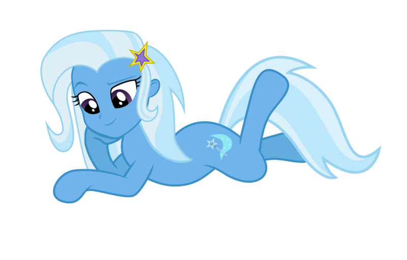 Size: 1280x818 | Tagged: safe, artist:php50, derpibooru import, trixie, human head pony, hybrid, equestria girls, abomination, head swap, solo, what has magic done, what has science done