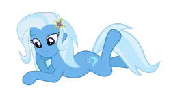 Size: 1280x818 | Tagged: safe, artist:php50, derpibooru import, trixie, human head pony, hybrid, equestria girls, abomination, head swap, solo, what has magic done, what has science done