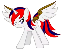 Size: 6284x5000 | Tagged: safe, artist:tzolkine, derpibooru import, oc, unofficial characters only, alicorn, pony, absurd resolution, alicorn oc, simple background, solo, transparent background, vector