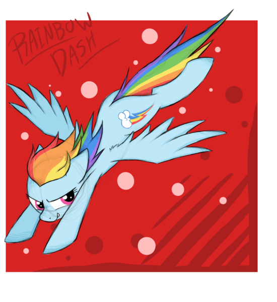 Size: 1100x1200 | Tagged: safe, artist:natsu714, derpibooru import, rainbow dash, solo