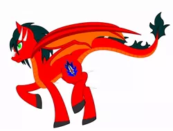 Size: 950x720 | Tagged: derpibooru import, dracony, dragon, hybrid, oc, safe, solo, unofficial characters only