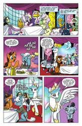Size: 716x1100 | Tagged: cameo, crystal clear, derpibooru import, gingersnap, harry potter, holly dash, idw, idw advertisement, laughing, ponet, preview, princess celestia, professor inkwell, safe, severus snape, spike, spoiler:comic, spoiler:comicm08, sybill trelawney, top marks