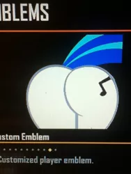 Size: 960x720 | Tagged: artist:vinylandoctavia, black ops 2, blems, call of duty, derpibooru import, emblem, emblem editor, flank, plot, suggestive, the ass was fat, vinyl scratch, vinyl scratch's luscious blems