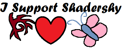 Size: 434x168 | Tagged: artist:wolf-of-sega-moon, crossover, crossover shipping, cutie mark, derpibooru import, female, fluttershadow, fluttershy, heart, interspecies, logo, love, male, ms paint, safe, shadow the hedgehog, shipping, sonic the hedgehog (series), straight