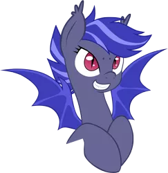 Size: 4768x4915 | Tagged: safe, artist:zee66, derpibooru import, oc, oc:night watch, unofficial characters only, bat pony, pony, absurd resolution, simple background, solo, transparent background, vector
