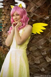 Size: 533x800 | Tagged: artist:melfinacosplay, cosplay, derpibooru import, fluttershy, human, irl, irl human, photo, safe, solo, sukoshicon destin