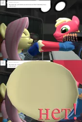 Size: 735x1086 | Tagged: safe, artist:mattwo, derpibooru import, big macintosh, fluttershy, earth pony, pony, 3d, fluttermac, fluttermedic, gmod, heavy mac, interface screw, male, russian, shipping, stallion, straight, team fortress 2, tumblr