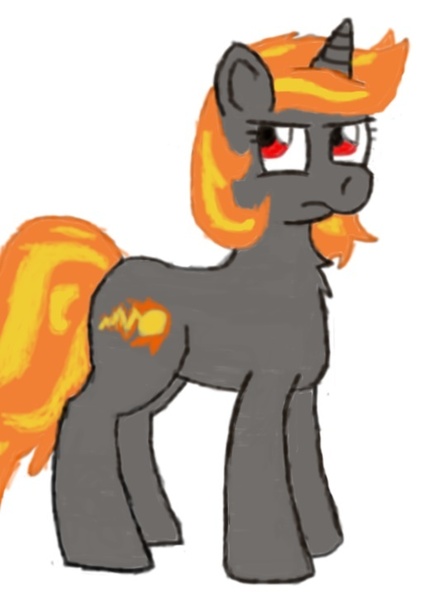 Size: 530x726 | Tagged: safe, artist:unicron, derpibooru import, oc, oc:incendia, unofficial characters only, pony, fanfic:antipodes, solo