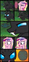 Size: 2424x5042 | Tagged: artist:inkrose98, changeling, comic, comic:shapeless sun, princess cadance, safe, tumblr