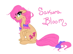 Size: 1446x1070 | Tagged: artist:opalacorn, derpibooru import, oc, oc:sakura bloom, safe, solo, unofficial characters only