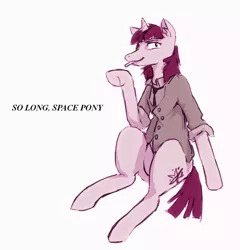 Size: 800x835 | Tagged: artist needed, cowboy bebop, crossover, derpibooru import, feels, safe, see you space cowboy, solo, source needed, spike spiegel, twilight sparkle