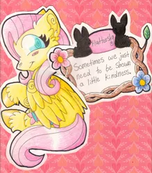 Size: 600x686 | Tagged: safe, artist:codtier, derpibooru import, fluttershy, fluffy, solo