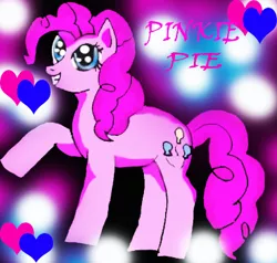 Size: 406x387 | Tagged: safe, artist:pinkiepiecandypop, derpibooru import, pinkie pie, earth pony, pony, solo