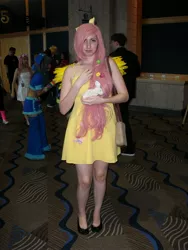 Size: 2736x3648 | Tagged: safe, artist:chibibluishi, derpibooru import, fluttershy, human, cosplay, irl, irl human, metrocon, photo