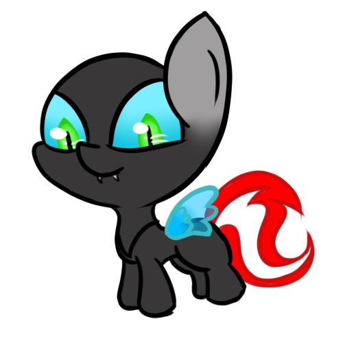 Size: 500x500 | Tagged: artist:chrysalis-army, changeling, derpibooru import, oc, oc:necro mortem, safe, simple background, solo, transparent background, tumblr, unofficial characters only, vector