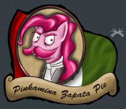 Size: 800x694 | Tagged: artist:freefox, derpibooru import, emiliano zapata, mexico, pinkie pie, safe, solo