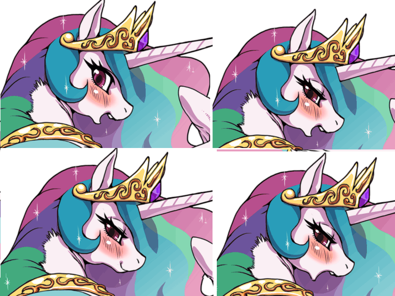 Size: 816x612 | Tagged: artist:nezumi, bedroom eyes, blushing, cropped, derpibooru import, explicit source, looking at you, looking back, moaning, open mouth, princess celestia, smiling, suggestive