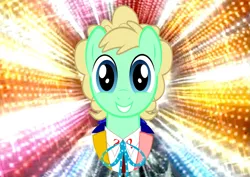 Size: 1053x745 | Tagged: colin baker, derpibooru import, doctor who, doctor whooves, intro, ponified, safe, sixth doctor, solo, the explosion in a rainbow factory, time turner, time vortex, youtube link