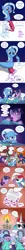 Size: 1174x11944 | Tagged: safe, artist:doublewbrothers, derpibooru import, aloe, lotus blossom, lyra heartstrings, princess celestia, princess luna, trixie, twilight sparkle, twilight sparkle (alicorn), alicorn, pony, rapidash, alternate hairstyle, angry, bed, brushing, camera, comb, comic, contract, crayon, director, drawing, drool, eye bulging, eye contact, eyes closed, female, floppy ears, frown, glare, glowing eyes, gritted teeth, grocer's apostrophe, hoof hold, makeup, mane of fire, mane swap, mare, microphone, mouth hold, nervous, pouting, recolor, role reversal, scared, sleeping, smiling, smirk, spa twins, spread wings, sunglasses, sweat, unamused, we don't normally wear clothes, wide eyes, yelling, you had one job